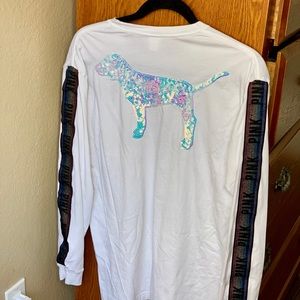 PINK VS Long Sleeve T Shirt NWOT